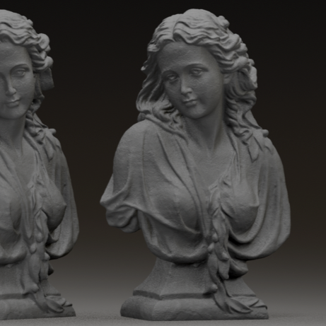 Pretty Lady Sculpture | 3D Printer Model Files