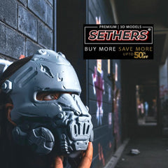 Ripper Mask - Borderlands 4 | Prop Cosplay | 3D Printer Model Files