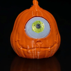 Pumpkin Fidget Keychain | 3D Printer Model Files