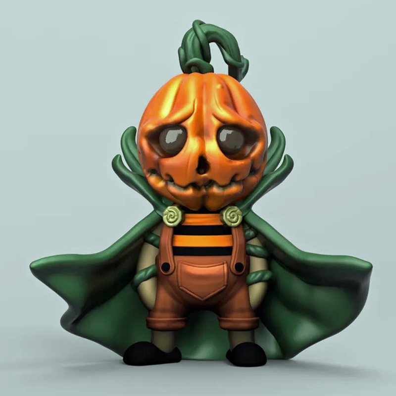Pumpkin Prince Count Pumpcula Mini Figure | 3D Printer Model Files