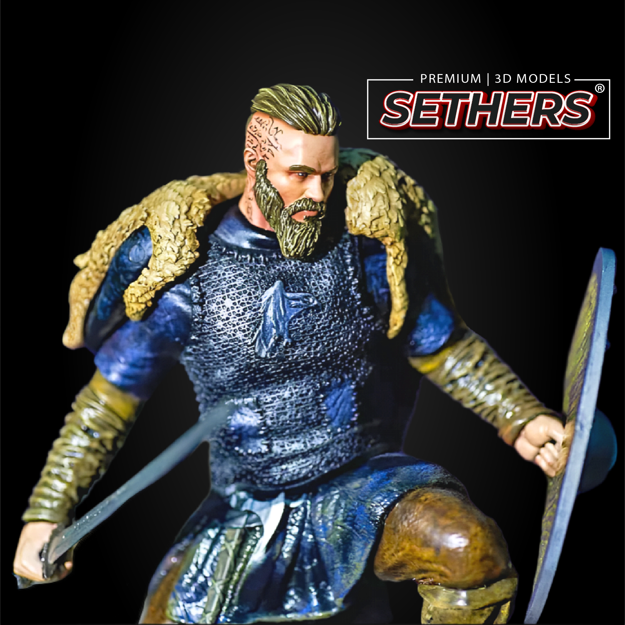 Custom Sir Ragnar Ragnar Lothbrok Vikings