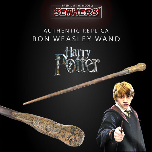 Ron Weasley Wand | Harry Potter | Authentic Prop | 3D Printer Model Fi