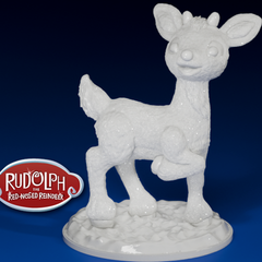 Rudolph the Red Nosed Reindeer | 3D Printer Model Files