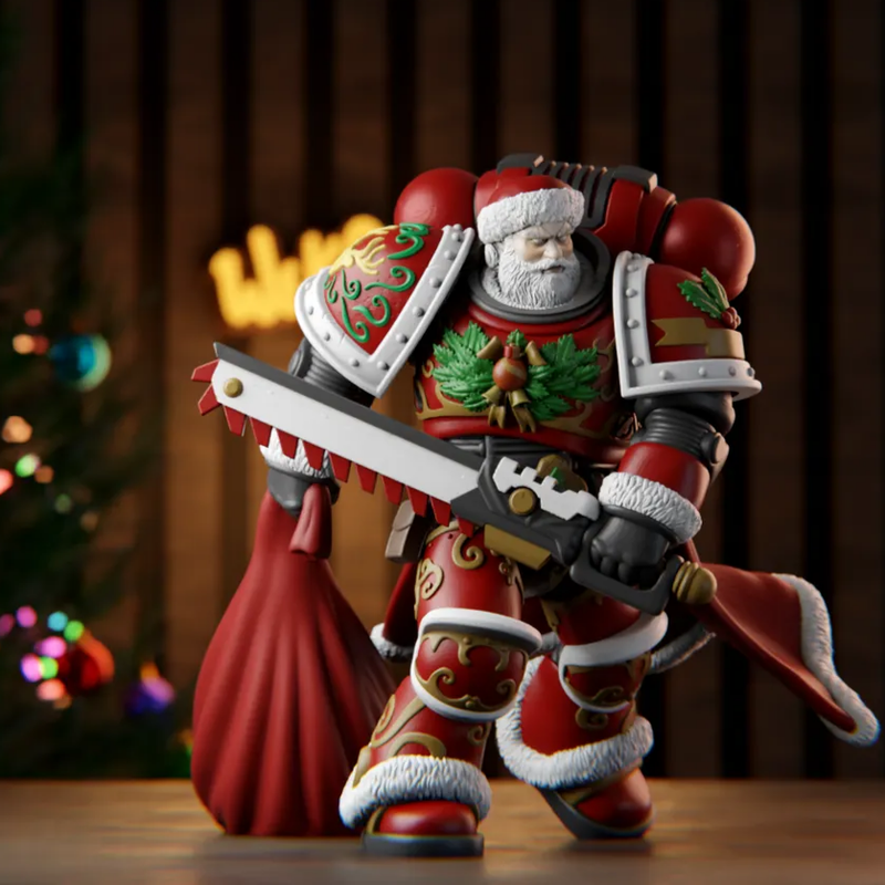 Santa Claus Space Marine | 3D Printer Model Files