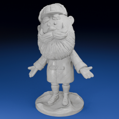 Santa | Rudolph the Red Nosed Reindeer | 3D Printer Model Files