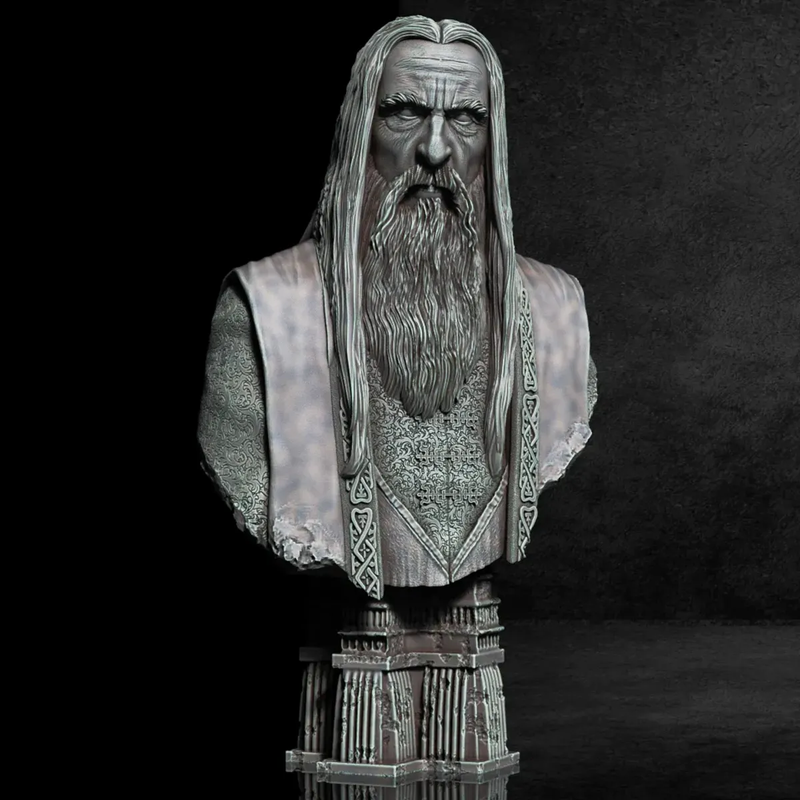 Saruman Bust | 3D Printer Model Files