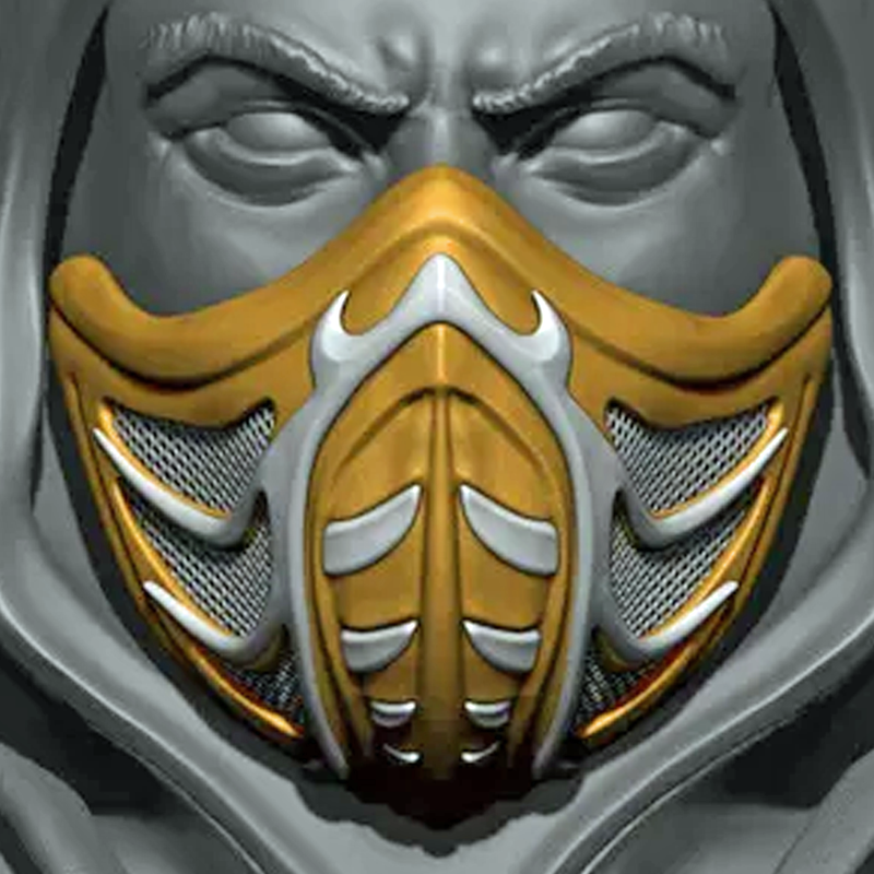 Scorpion Mask | 3D Printer Model Files