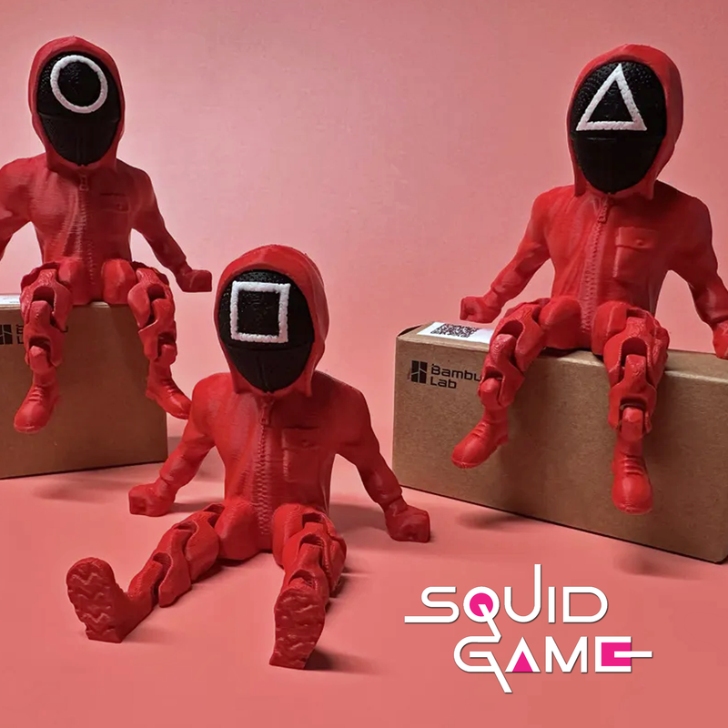 Articulated Soldiers | Squid Game | 3D Printer Model Files