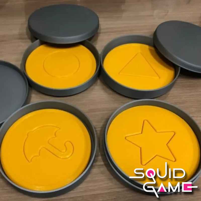 Honeycomb cookies cutter with case | Squid Game | 3D Printer Model Files