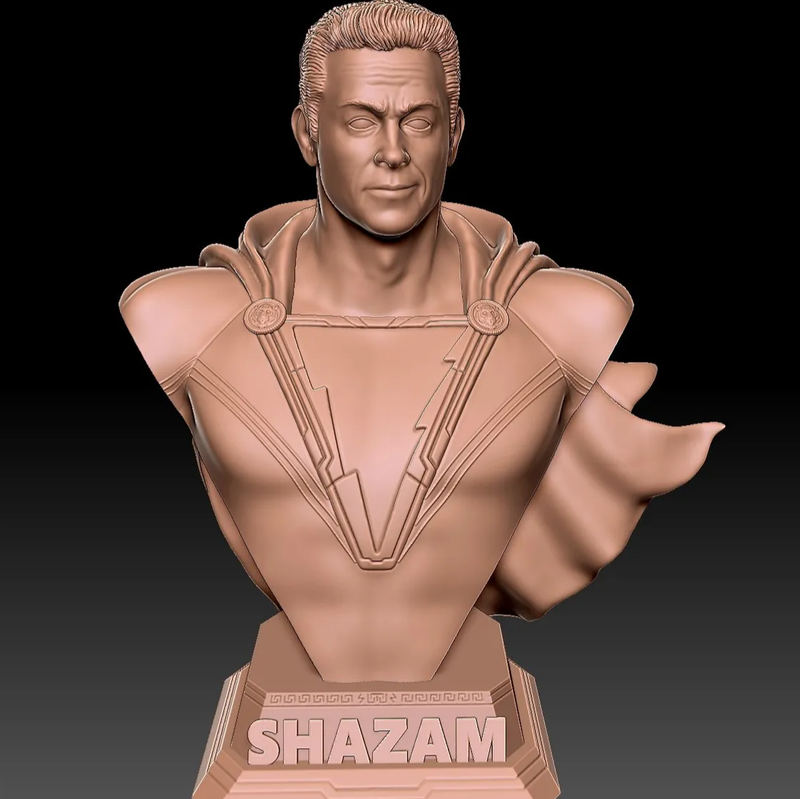 Shazam Bust | 3D Printer Model Files