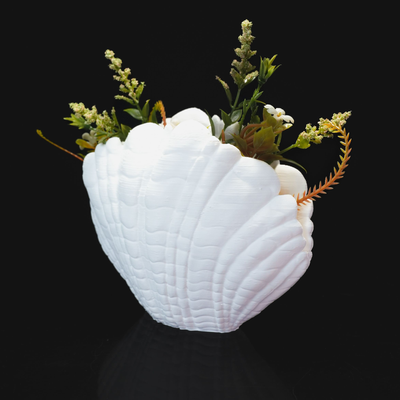 Shell Flower Vase | 3D Printer Model Files