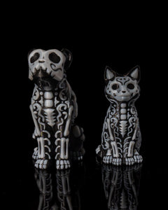 Skeleton Skull Dog Cat Statues | 3D Printer Model Files
