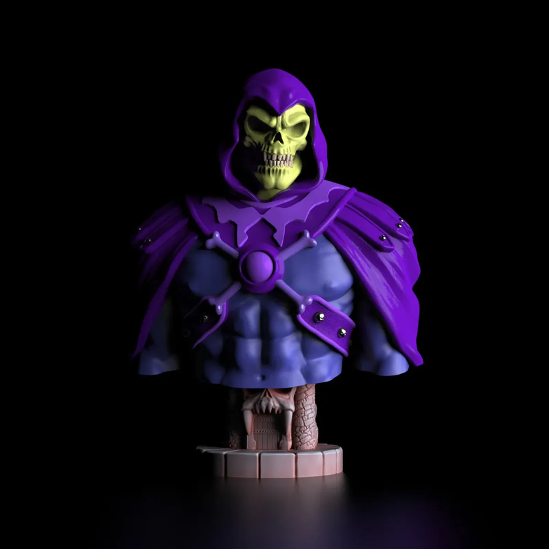 Skeletor Bust | 3D Printer Model Files