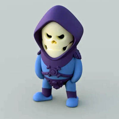 Skeletor Mini Figure He Man | 3D Printer Model Files