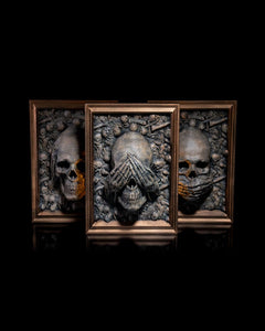 Skulls Wall Art | 3D Printer Model Files