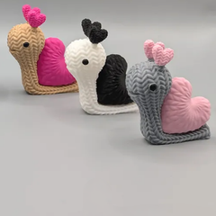 Snail Heart Love | Crochet Knitted | 3D Printer Model Files