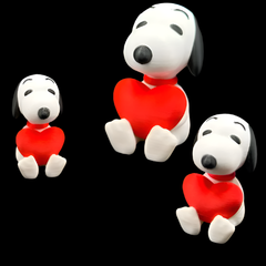 Snoopy Peanuts | Valentine's Day | 3D Printer Model Files