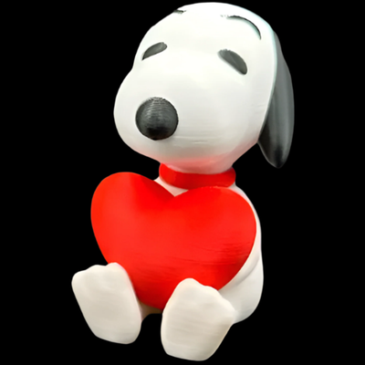 Snoopy Peanuts | Valentine's Day | 3D Printer Model Files