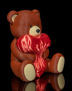 Soft Teddy Bear with Heart| 3D Printer Model Files