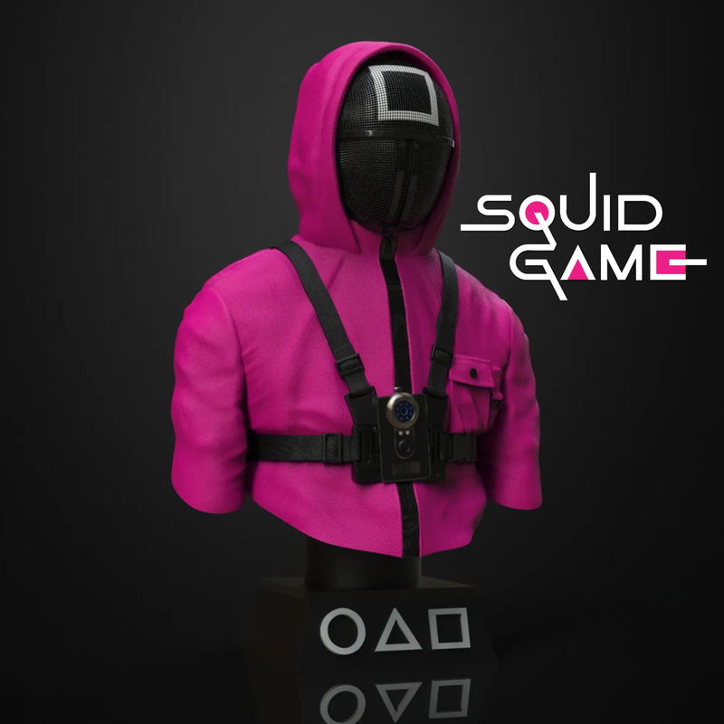 Soldier Bust | Squid Game | 3D Printer Model Files