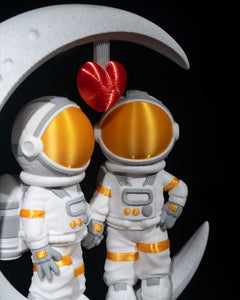 Space Explorers Couple | 3D Printer Model Files