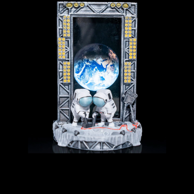 Space Portal Phone Holder | 3D Printer Model Files