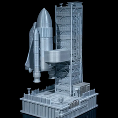 Space Shuttle Rocket Liftoff | Humidifier | 3D Printer Model Files