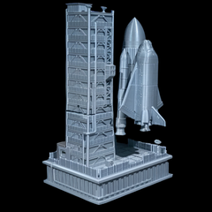 Space Shuttle Rocket Liftoff | Humidifier | 3D Printer Model Files