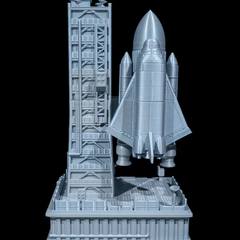 Space Shuttle Rocket Liftoff | Humidifier | 3D Printer Model Files