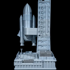 Space Shuttle Rocket Liftoff | Humidifier | 3D Printer Model Files