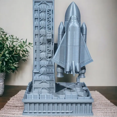 Space Shuttle Rocket Liftoff | Humidifier | 3D Printer Model Files