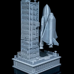 Space Shuttle Rocket Liftoff | Humidifier | 3D Printer Model Files