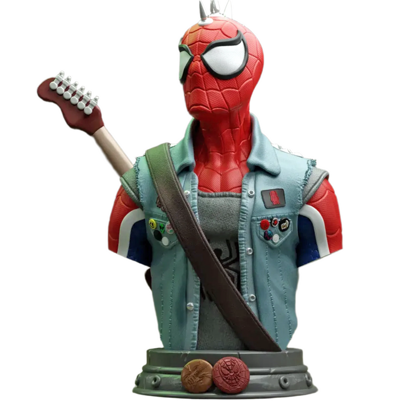Spiderman Punk Rock Bust | 3D Printer Model Files