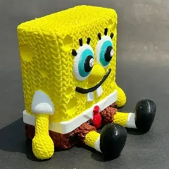 Sponge Bob | Crochet Knitted | 3D Printer Model Files