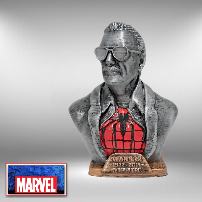 Stan Lee Spider-Man Bust | 3D Printer Model Files