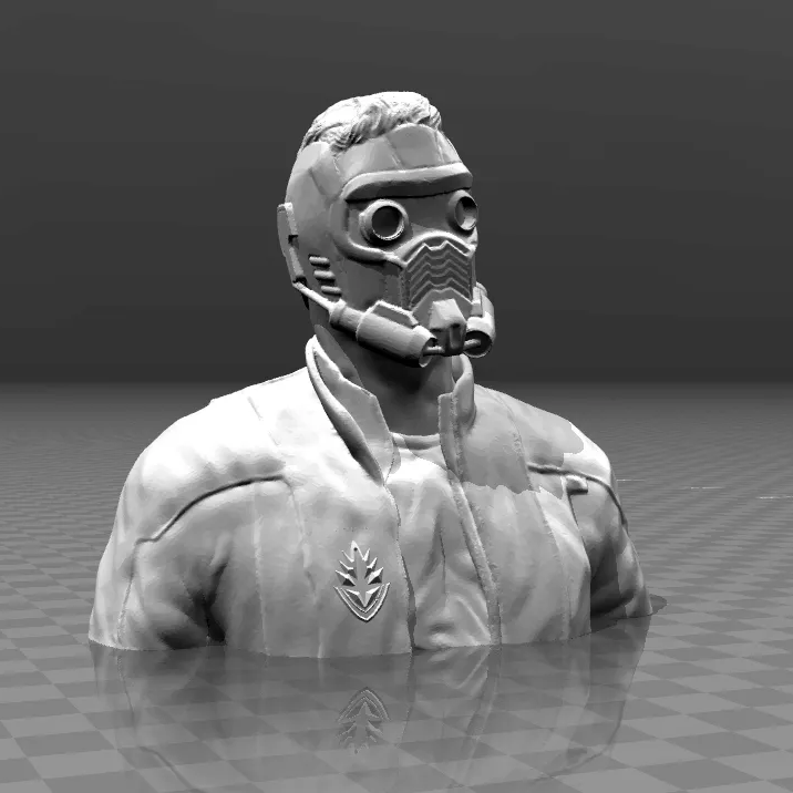 Star Lord Bust | 3D Printer Model Files