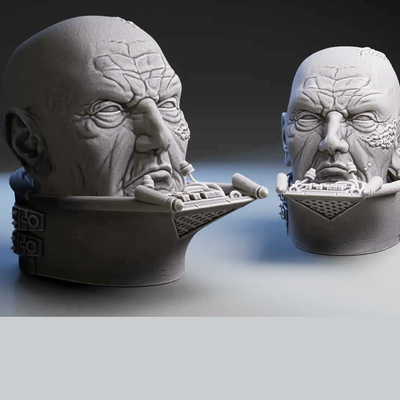 Star Wars Anakin Skywalker Darth Vader Reveal Bust | 3D Printer Model Files