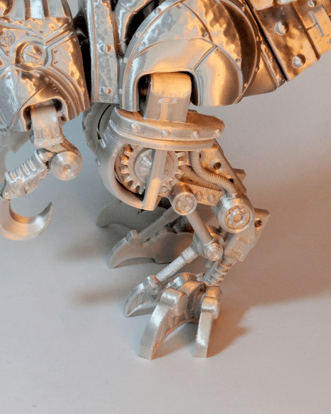 Steampunk Velociraptor | 3D Printer Model Files