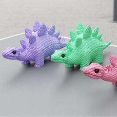 Stegosaurus | Crochet Knitted | 3D Printer Model Files