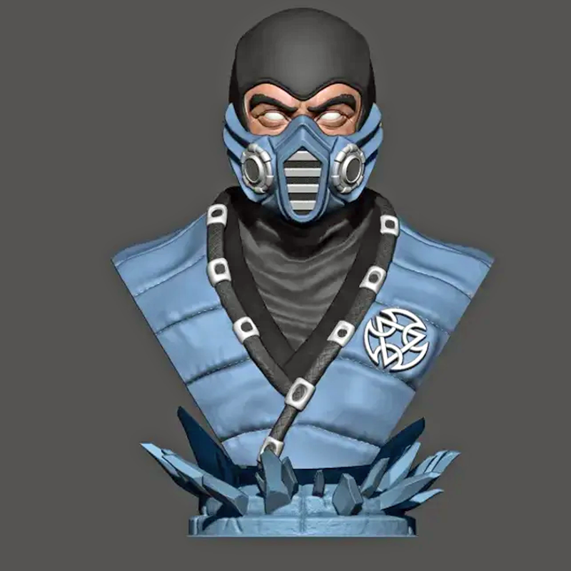 Sub Zero Bust | 3D Printer Model Files