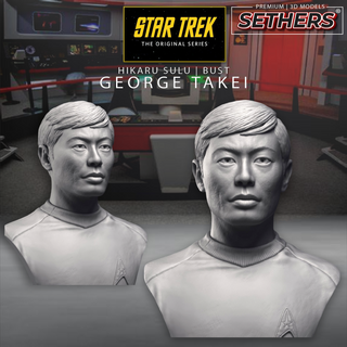Sulu Bust | Star Trek TV Series | 3D Printing...