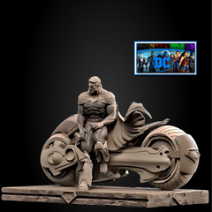 Superman Moto Washed Motorcycle | 3D Printer Model Files