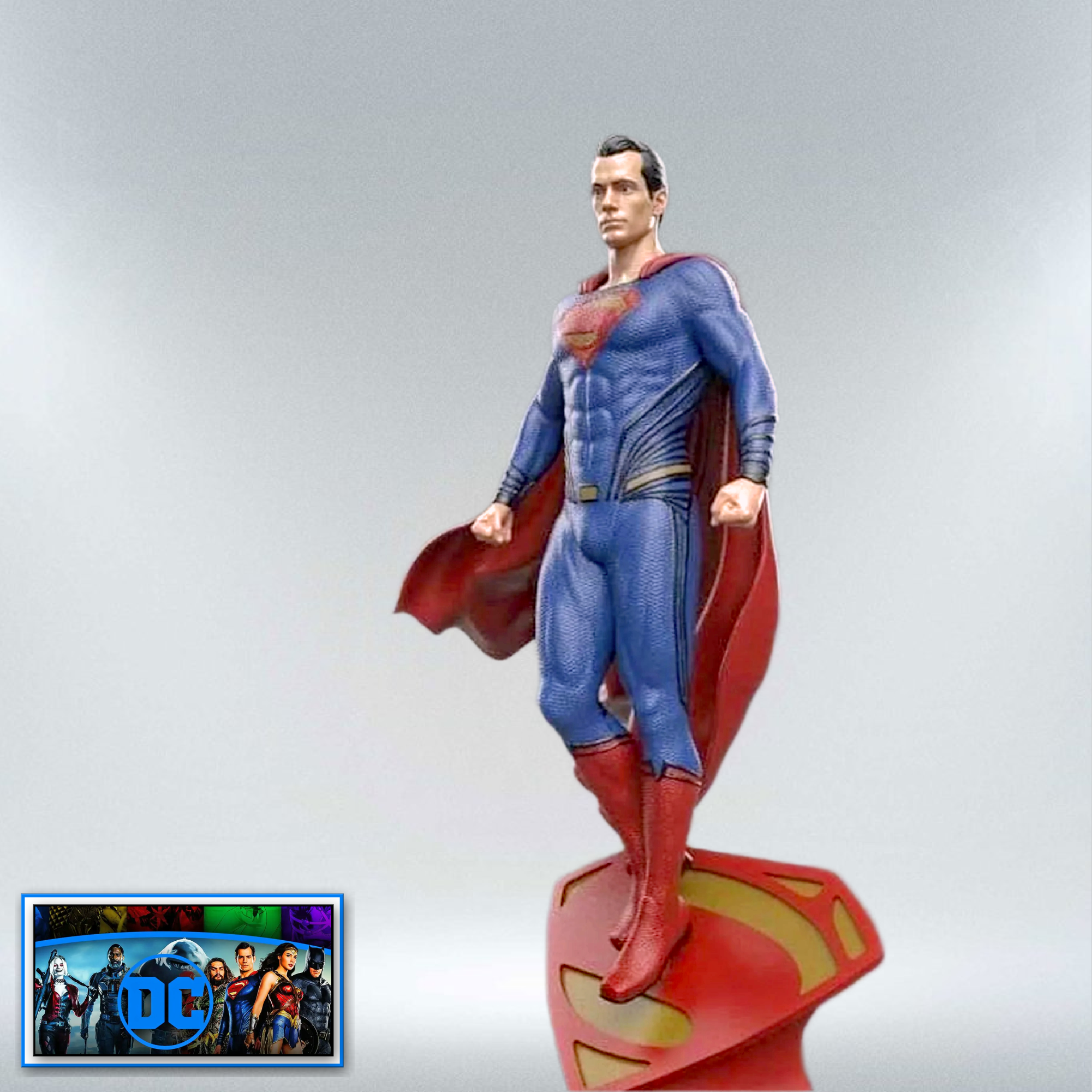 Superman Standing On Emblem Henry Cavill 3D Printer Model Files superman-standing-on-emblem-henry-cavill-3d-printer-model-files