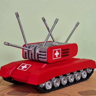 Swiss Army Tank | 3D Printer Model Files