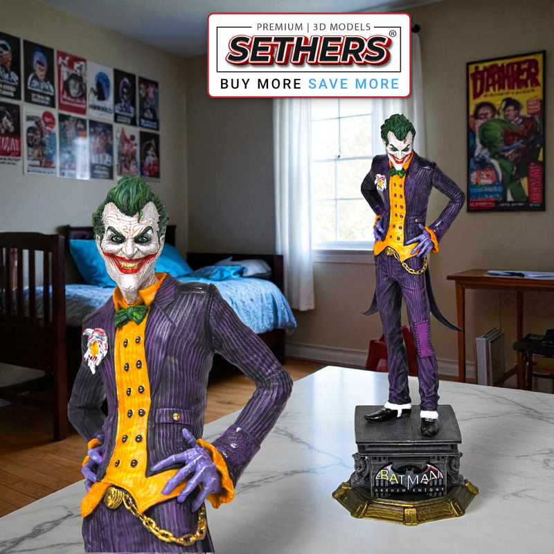 Joker | Batman Arkham Knight Video Game | 3D Printing Models