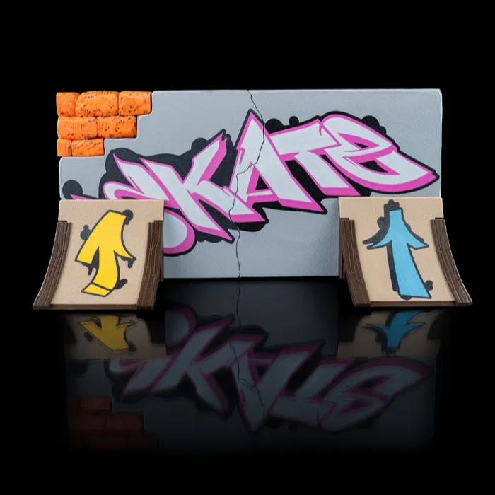 Tek Deck Graffiti Wall Ramp | 3D Printer Model Files