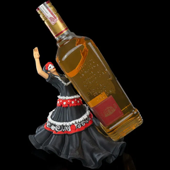 Tequila Mexican Girl | Wine Bottle Holder | 3D Printer Model Files