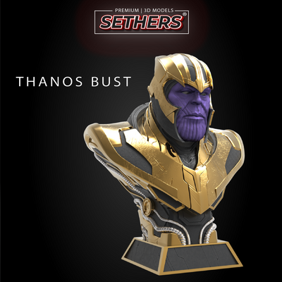 Thanos Bust | 3D Printer Model Files
