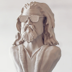 The Dude Jeff Bridges Bust | 3D Printer Model Files