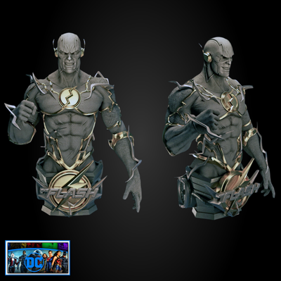 The Flash Bust | 3D Printer Model Files
